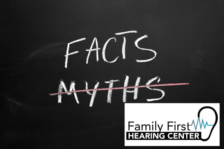 facts and myths written on a chalkboard