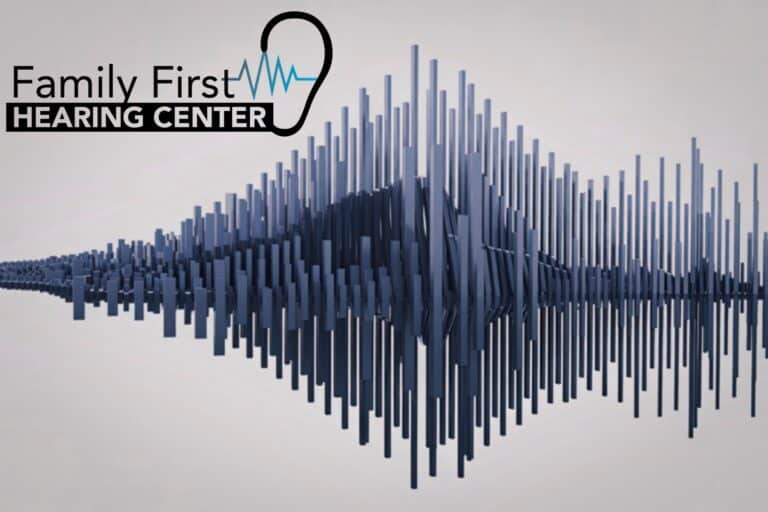 different sized block representing sound waves