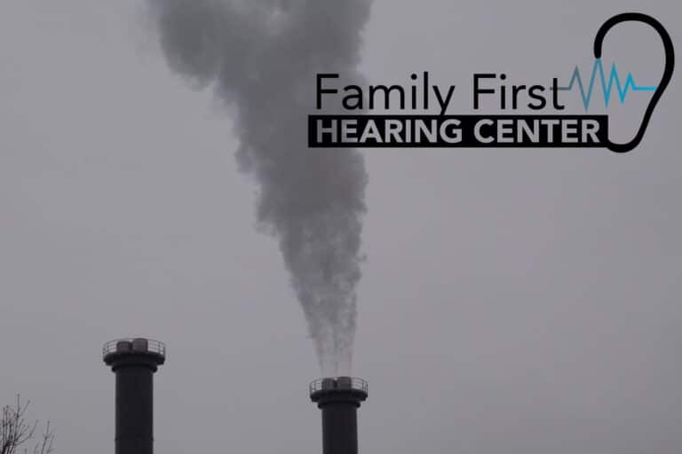 smokestack blowing pollution into the air